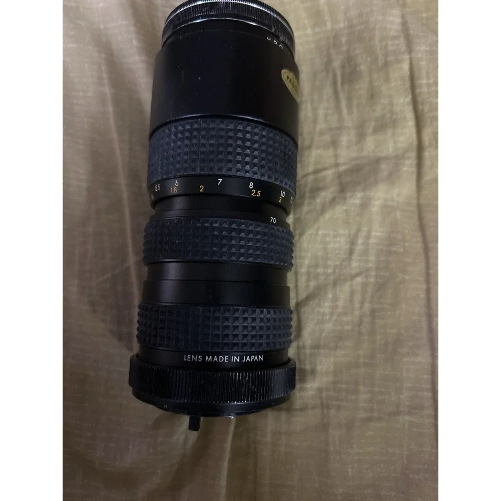 Vivitar 70-150mm f/3.8 Manual Focus Zoom Lens Canon FD Mount Made in Japan‎